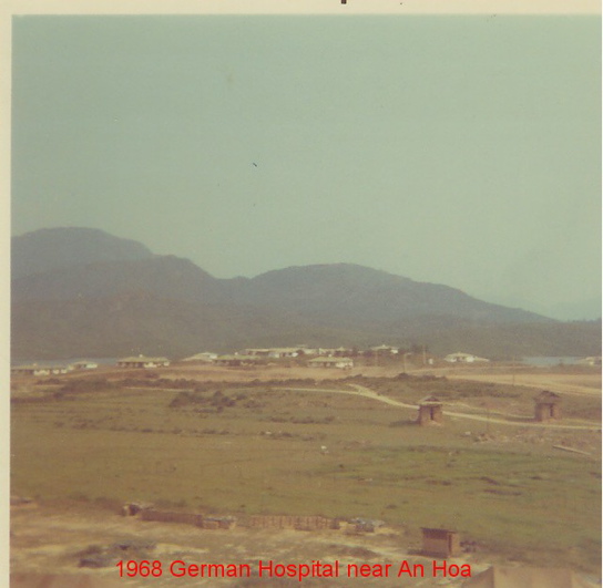 1968 German Hospital near An Hoa